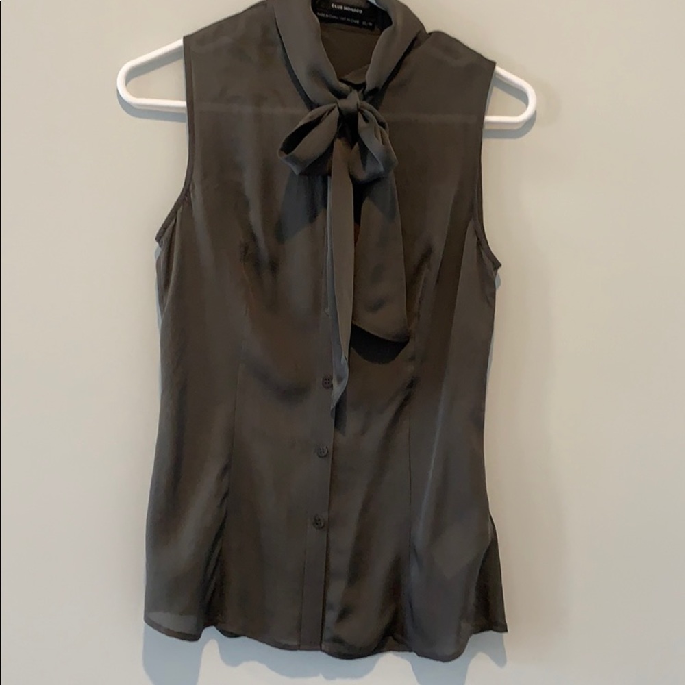 Club Monaco 100% Silk Blouse XS